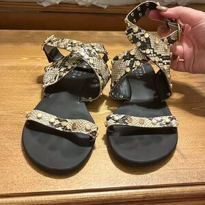 Gold Beaded sandals by Shu Shop.